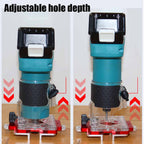 Gabarit de poinçonnage pour poignée de tiroir en alliage d'aluminium, plaque de positionnement à fentes 2 en 1 pour le travail du bois, outils auxiliaires de coupe pratiques pour le bois 