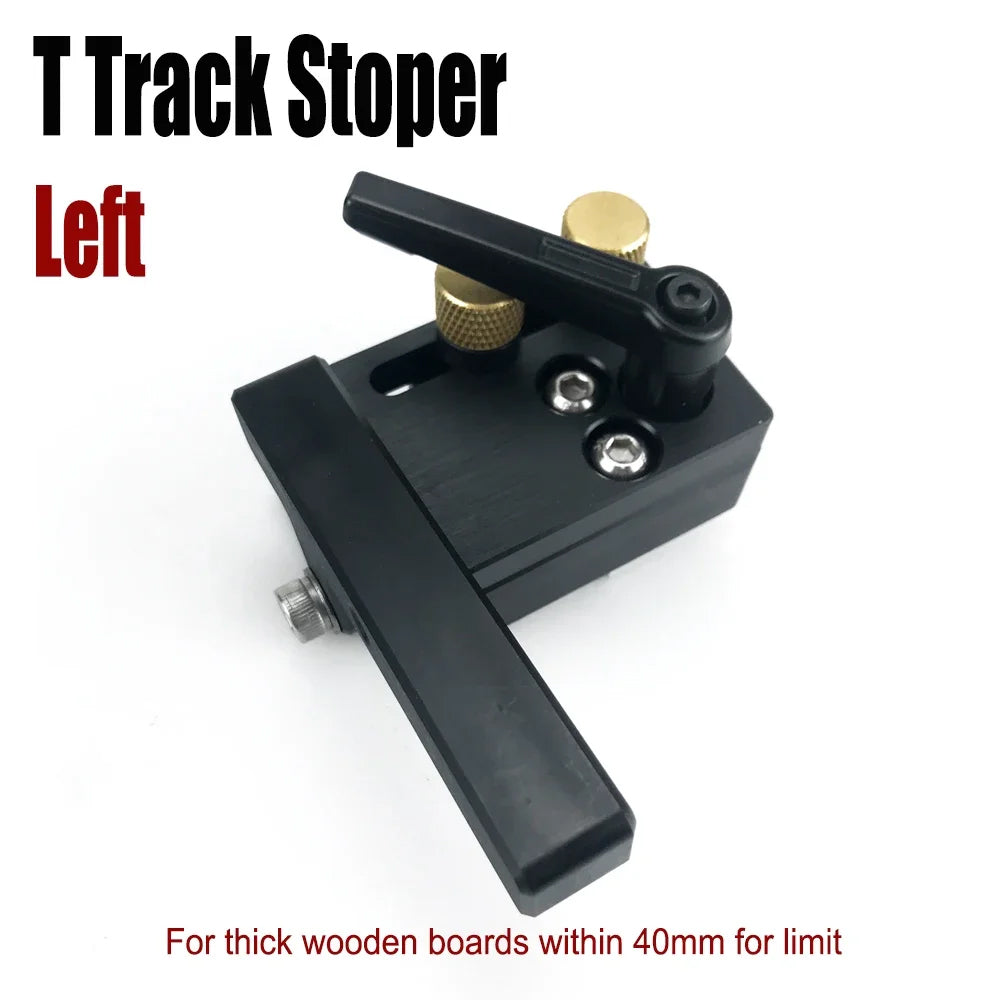 45# Chute T Track with Scale, Alloy T-tracks Slot Miter Track, 300-500mm 45 Type Chute Woodworking Table Saw Workbench DIY Tool