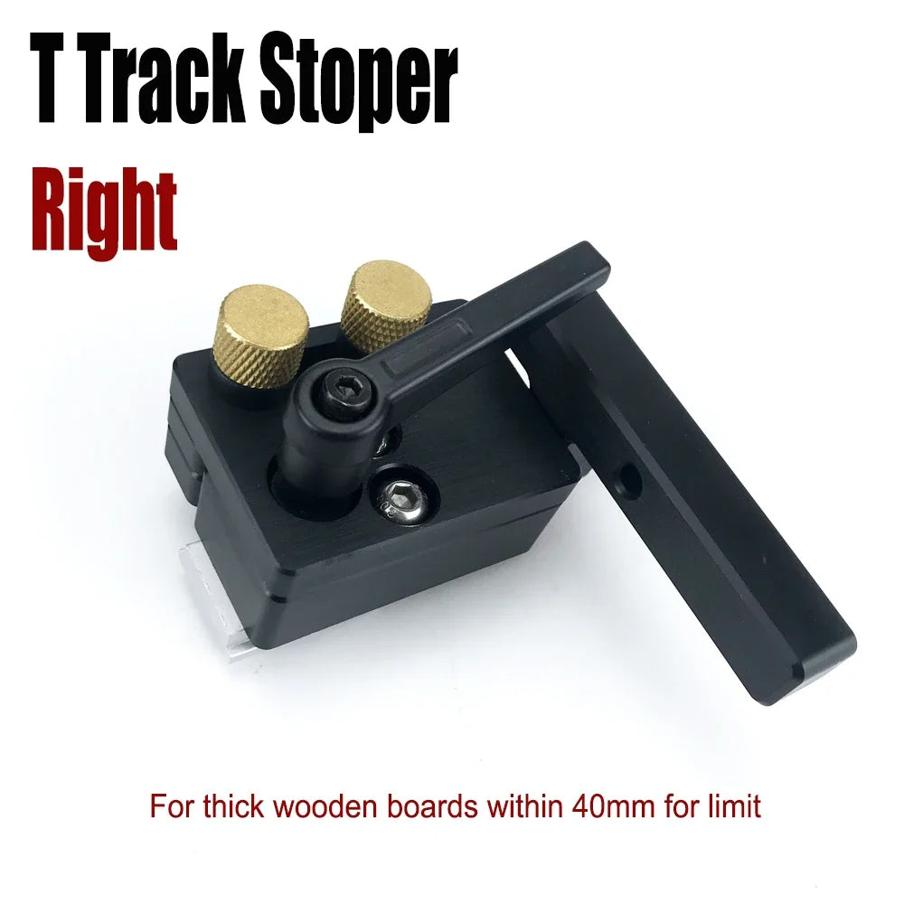 45# Chute T Track with Scale, Alloy T-tracks Slot Miter Track, 300-500mm 45 Type Chute Woodworking Table Saw Workbench DIY Tool