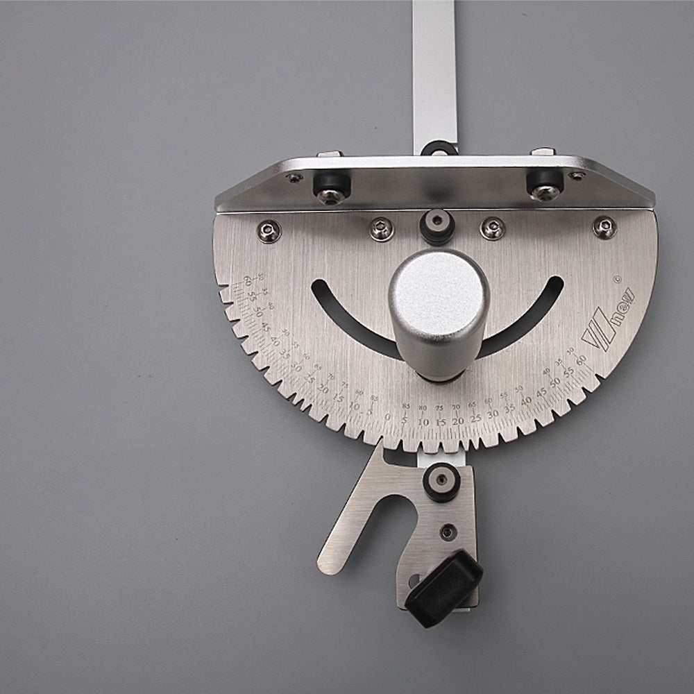 WNew  Miter Gauge Fence With Track Stop Table Saw Router Woodworking Bench Tools Diy For Cutting Carpentry Squares Hand Tools