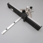 WNew  Miter Gauge Fence With Track Stop Table Saw Router Woodworking Bench Tools Diy For Cutting Carpentry Squares Hand Tools