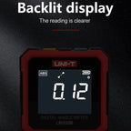 Inclinomètre numérique UNI-T LM320A LM320B, rapporteur, inclinomètre magnétique, goniomètre, outil de mesure électronique