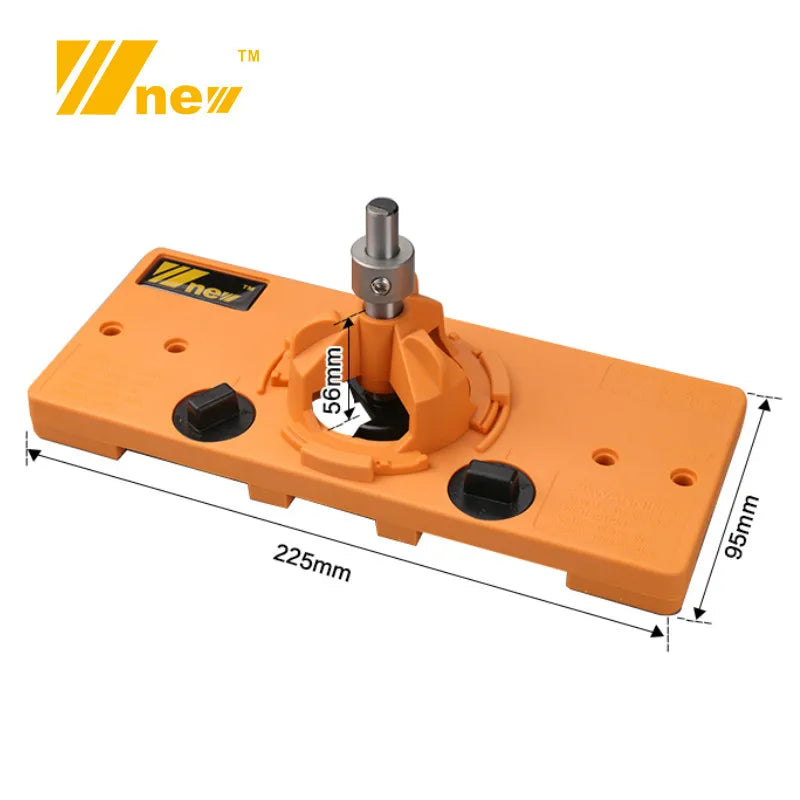 Concealed 35MM Cup Style Hinge Jig Boring Hole Drill Guide + Forstner Bit Wood Cutter Carpenter Woodworking DIY Tools