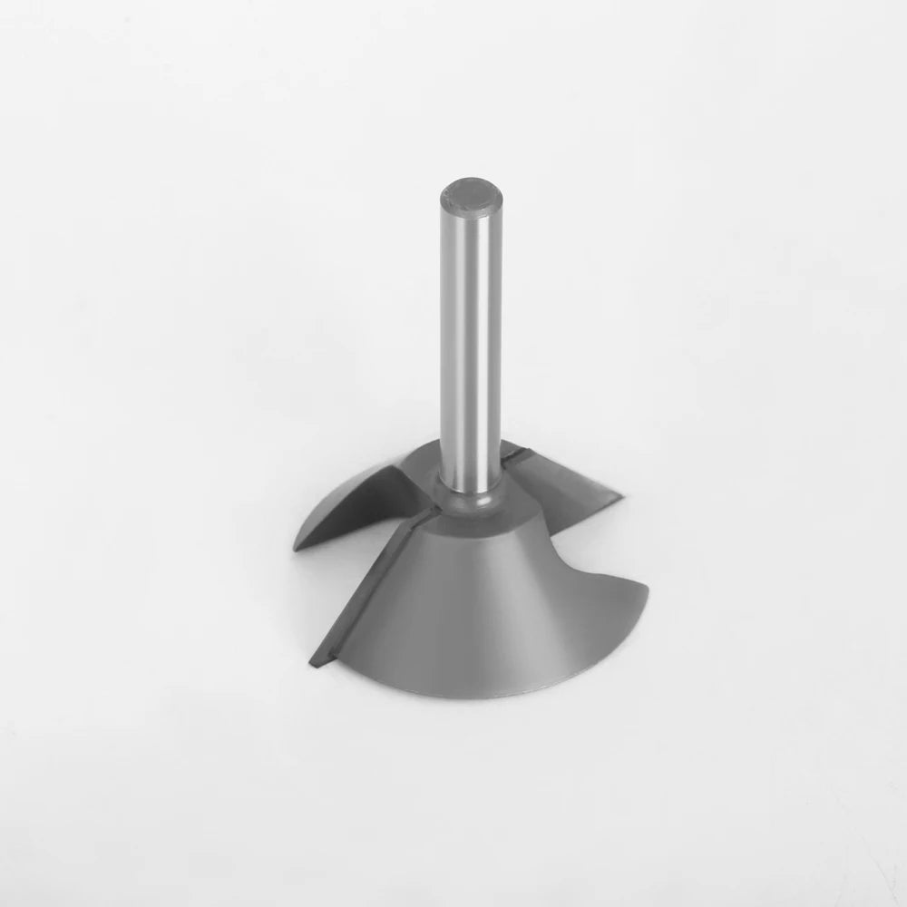 LAVIE 1pc 8mm Shank Dovetail Joint Bottom Cleaning Router Bit Woodworking Engraving Clean Bit Milling Cutter for Wood