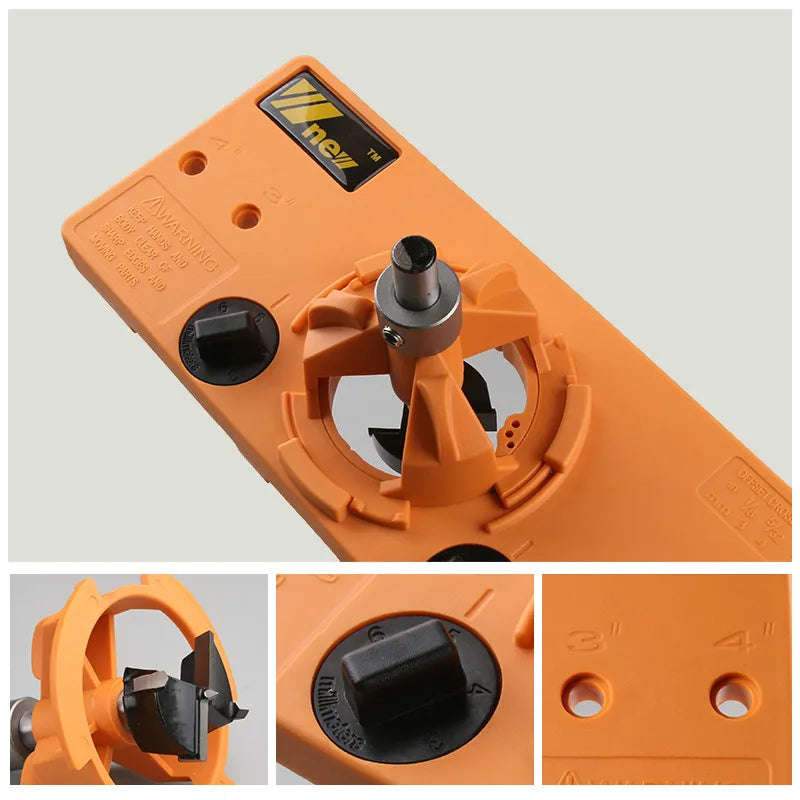 Concealed 35MM Cup Style Hinge Jig Boring Hole Drill Guide + Forstner Bit Wood Cutter Carpenter Woodworking DIY Tools