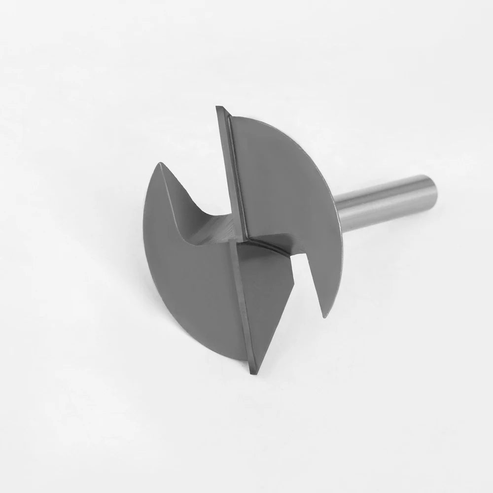 LAVIE 1pc 8mm Shank Dovetail Joint Bottom Cleaning Router Bit Woodworking Engraving Clean Bit Milling Cutter for Wood