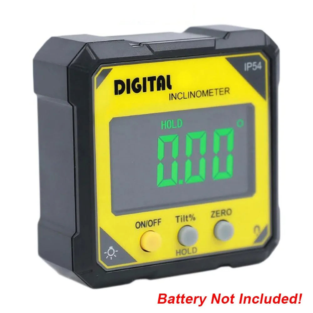1Pcs Multifunctional Digital Inclinometer Electronic Magnetlc 360-degree Measurement Digital Angle Finder High Accuracy
