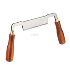 Couteau à écorcer, couteau de menuisier à ébarber droit en acier rapide, grattoir à écorce artisanal pour la fabrication d'ébauches de pelles et de rabots 