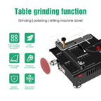 Mini Multifunctional Table Saw Electric Desktop Saws Small Household DIY Cutting Tool Woodworking Bench Lathe Cutter Machine