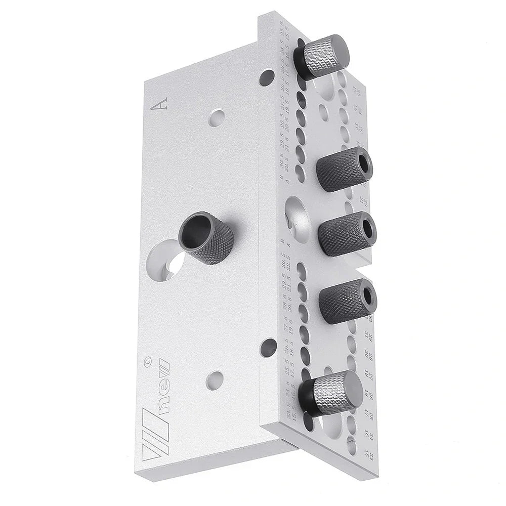 【Shipped from within the USA】WNew 3 In 1 Dowel Jig Woodworking Hole Puncher Drill Guide Positioning 7/8/10MM M14 M18 Hole Opener Drilling Guide Tool