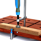 Dovetail Woodworking Clamp Dovetail Router Bit With Soft-Grip Handle  for Rail Woodworking DIY Desktop Groove Fixing Clip