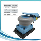 Professional 12000 rpm track air sander 75 * 100mm body scratch removal air track pneumatic sander