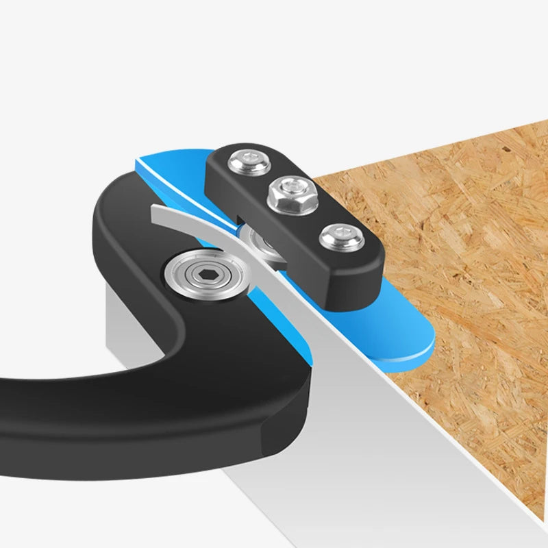 1Pc Versatile Woodworking Banding Edge Trimmer for Burrs for Durable Edge Banding Trimming Tool for Wood, Veneer, PVC, ABS