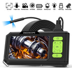 4.3'' IPS Screen Industrial Endoscope Autofocus Camera HD1080P Single Dual Triple Lens Record Video Car Inspection Borescope LED