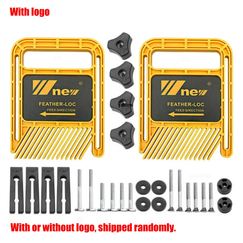 Multi-purpose Feather Loc Board Table Saw Safety Tools for Engraving Machine Double Featherboards Miter Gauge Slot Guide DIY