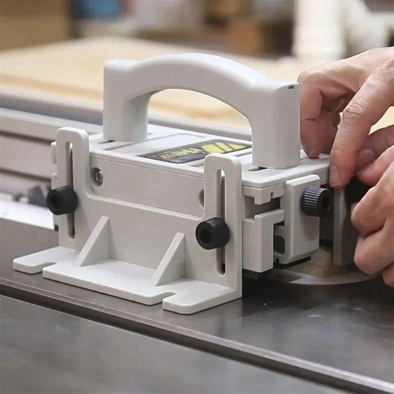 【Shipped from within the USA】Table Saw Anti Cutting Protector Saw Handle Inverted  Engraving Machine Band Saw Woodworking Push Ruler Safety Cutting Accessory