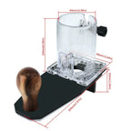 Fräsbasis für Holzbearbeitungsmaschinen: Kantenführung für abgerundete Ecken, Abrundungskanten und Fasenfräsen (65 mm).