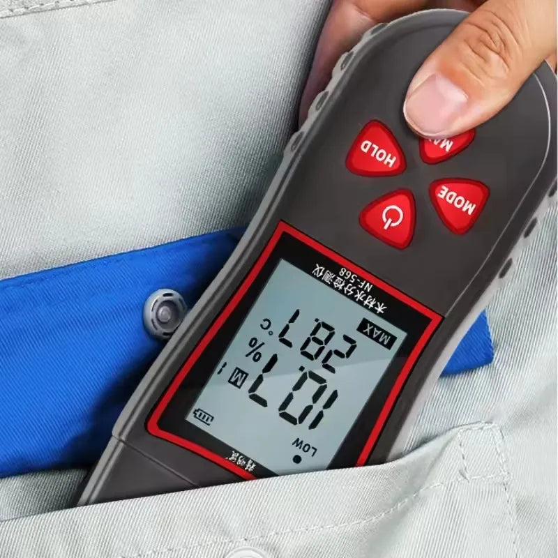 NOYAFA NF-568 Digital LCD Meter Detector Hygrometer 0-99% Humidity Wood Moisture Tester