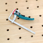 Handle Quick Ratchet Track Clamp Woodworking Tools for Festo Makita Dewalt Metabo Einhell Guide Rail Cyan Ratchet Track Clamp