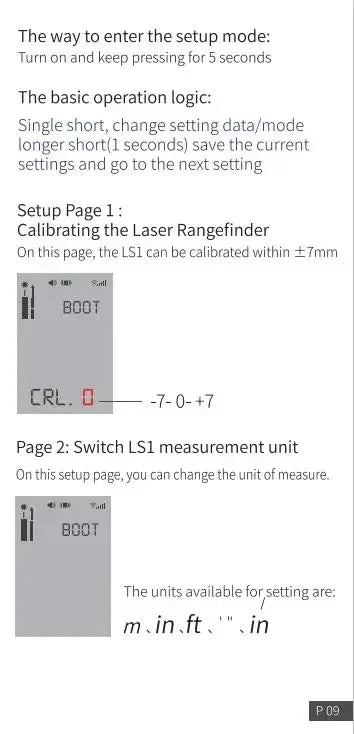 Télémètre laser AtuMan DUKA original 25/40 m LS-P/LS-1, chargeur USB portable, télémètre laser de haute précision