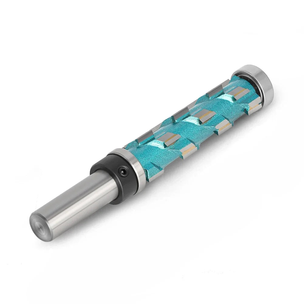 Fraise à affleurer, jeu de fraises à affleurer, queue de 1/2 pouce, double roulement, queue ronde, fraise en carbure, outil de travail du bois 