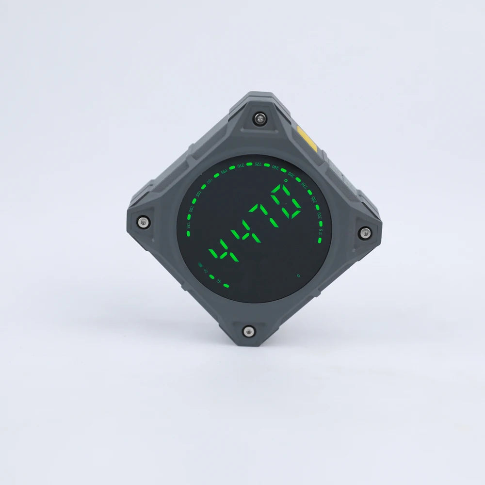 Orange-gray angle gauge Multifunctional four-sided magnetic angle gauge inclination box