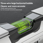 Digital Protractor Angle Finder Inclinometer Magnets Level Angle Slope 0-90 °Electronic Level Ruler  20-50MM with LED Display