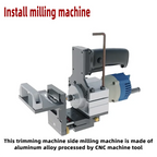 Gabarit de mortaisage 2 en 1 pour fixation invisible, outil de positionnement de rainures pour le travail du bois