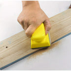 16Pcs Hand Sanding Block Hook and Loop Soft and Durable Foam Material Interchangeable Assorted Pad Furniture Restoration Crafts