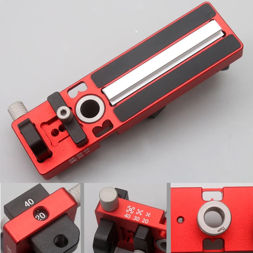 Aluminum Profile Drill Guide Punch Locator, Single Hole Profile Drill for 2020 3030 4040 2040 Profiles Punching Drilling Tool