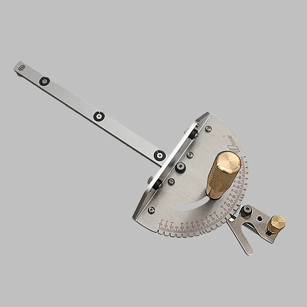 WNew  Miter Gauge Fence With Track Stop Table Saw Router Woodworking Bench Tools Diy For Cutting Carpentry Squares Hand Tools