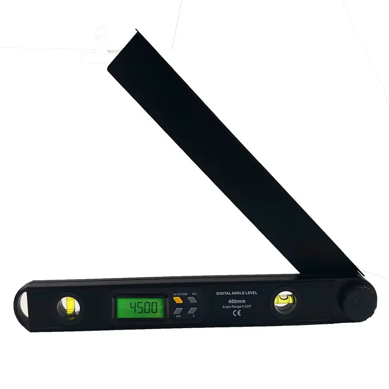 400mm Level 0-225° Electronic Instruments LCD Digital Angle Ruler Inclinometer Angle Measurer