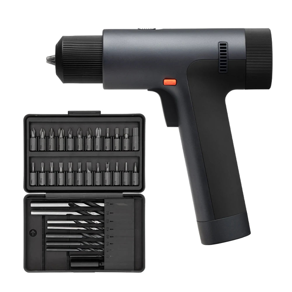 Brushless Electric Drill Screwdriver Smart Home Power Tool Type-C Rechargeable Multi-functional Cordless Drill