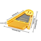 2 Pack True Flex Featherboard - Adjustable Double Feather Loc Board - Woodworking Safety Guiding Table Saw Push Block