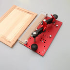 【Shipped from within the USA】Push Block Plate Inverted Wood Router Safety Electric Trimming Engraving Machine Push Fence for Router Table Right Angle Cutter