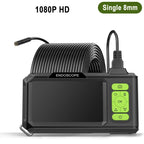 4.3'' IPS Screen Industrial Endoscope Autofocus Camera HD1080P Single Dual Triple Lens Record Video Car Inspection Borescope LED