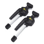 MFT Tischklemme, verstellbarer Rahmen, Schnellbefestigungsclip für Holzbearbeitung, 19/20-mm-Bohrung, Spannvorrichtungsset mit Ratschenlösewerkzeug 