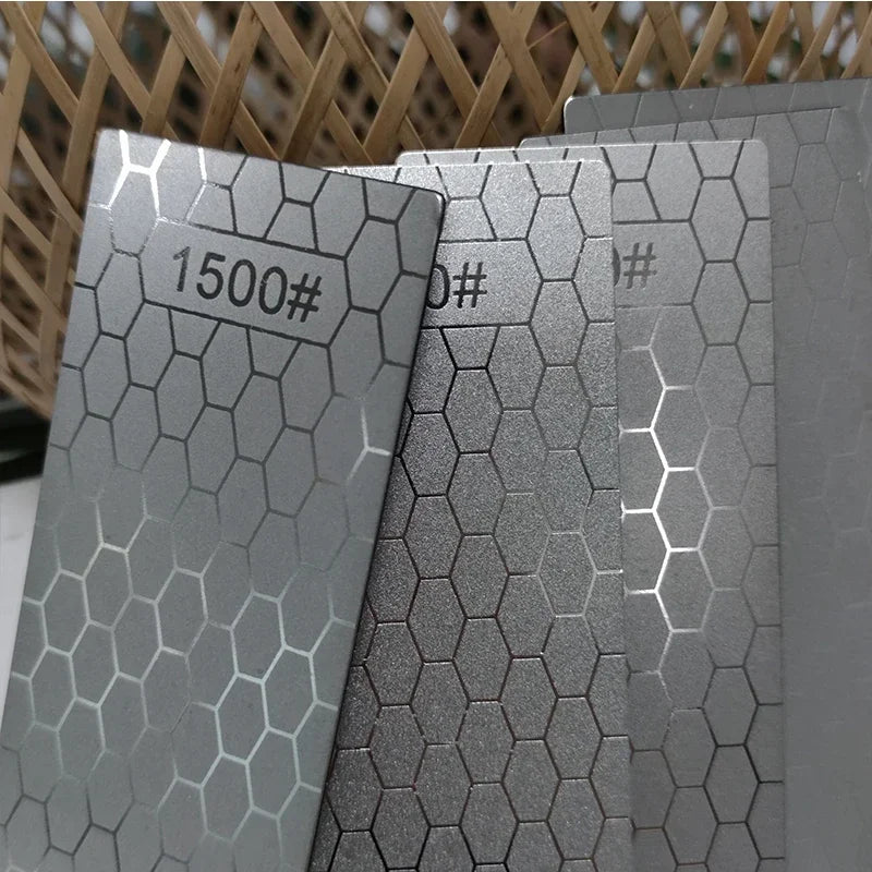 Diamond Sharpening Stone Set Angle Guide Kitchen Knife Sharpening System Tool Household Profession Knife Sharpener Whetstone