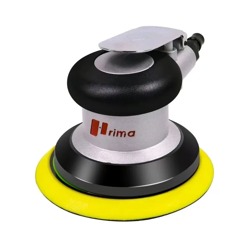 Pneumatic Orbital Sander Grinder 5inch 125mm Polishing/Grinding Grinder Tools for Furniture Metal Wood Grinding Car Body Waxing