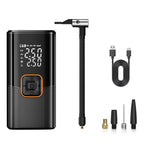 New Portable Cordless Air Pump For Car Tire Inflator With LED Light Large Capacity Battery USB C Fast Charging Electric Pump