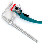 Handle Quick Ratchet Track Clamp Woodworking Tools for Festo Makita Dewalt Metabo Einhell Guide Rail Cyan Ratchet Track Clamp