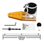 Gabarit de fraisage circulaire pour défonceuse, kit d'accessoires pour défonceuse électrique manuelle, outils de fraisage, de rainurage et de finition pour machines à bois 