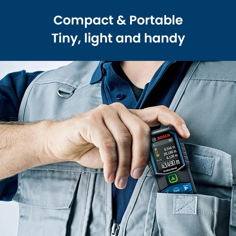 Bosch 50M Laser Distance Meter GLM 50-27 CG Professional Green Laser Rangefinder Digital Tape Electronic Measuring Tools Glm50