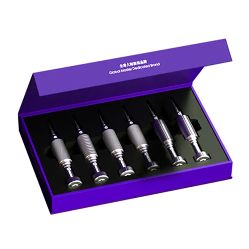 New MECHANIC High Hardness Screwdriver Kit Convex Cross Torx T2 Y0.6 Pentalobe Phillips for Phone Watch Repair Opening Tool