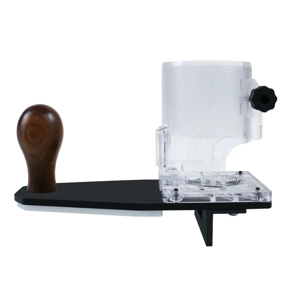 Fräsbasis für Holzbearbeitungsmaschinen: Kantenführung für abgerundete Ecken, Abrundungskanten und Fasenfräsen (65 mm).