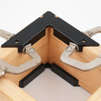 2PCS Right Angle Clamps Right Angle Clamps 90 Degree Positioner Squares Woodworking Aluminium Alloy 90-degree Angle Positioner