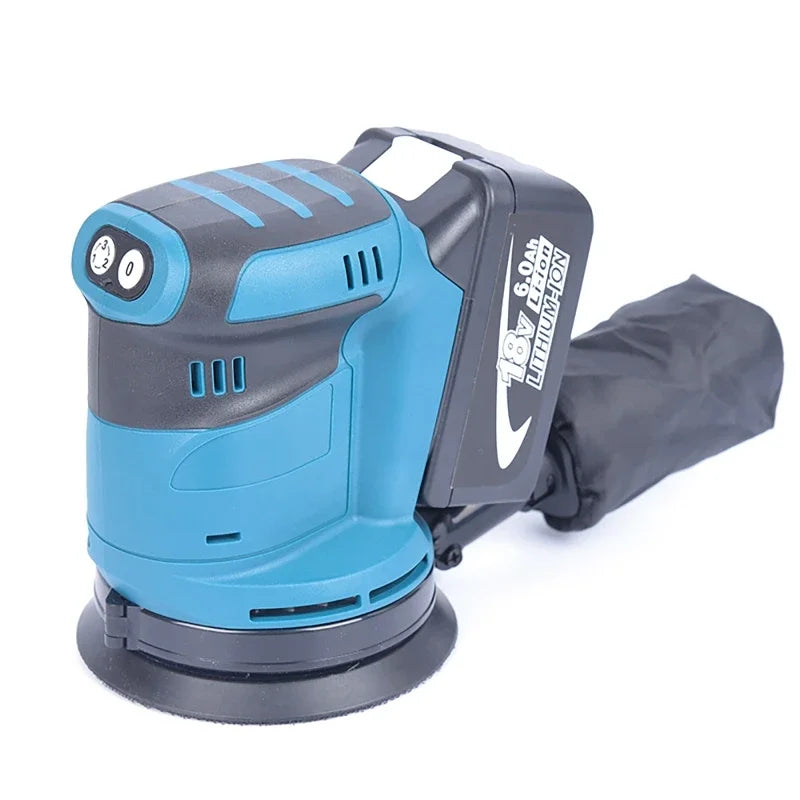 Brushless Cordless Electric Sander Random Orbital Electric Sheet Sander Wood Grinder Polishing Power Tool For Makita 18V Battery