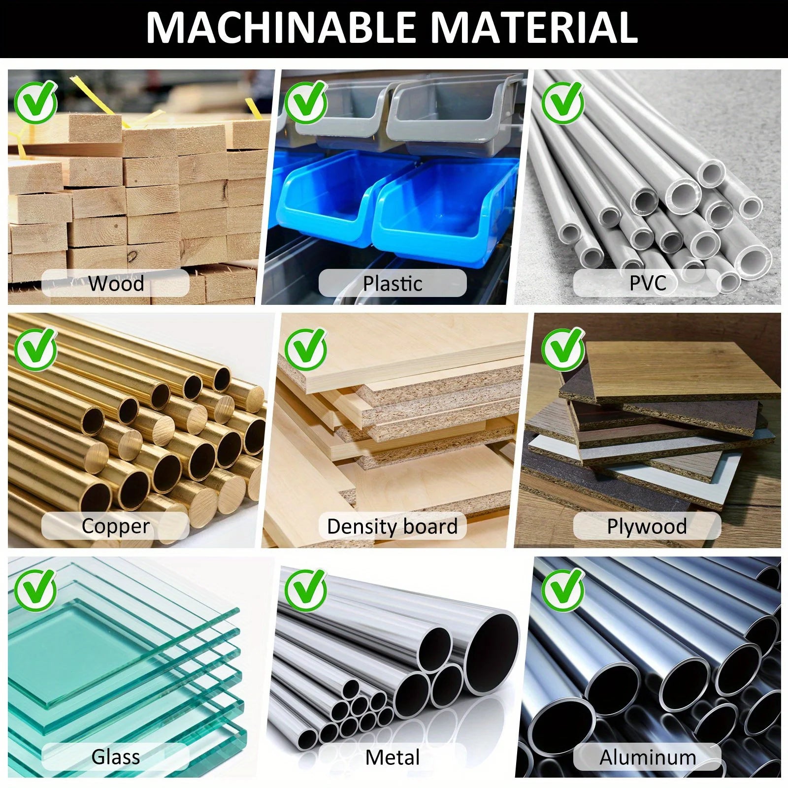 5pcs M35 Cobalt Countersink Drill Bit Set 5 Flute 82° 1/4" Hex Shank 1/4 3/8 1/2 5/8 With Holder Storage Strip for Metal Work