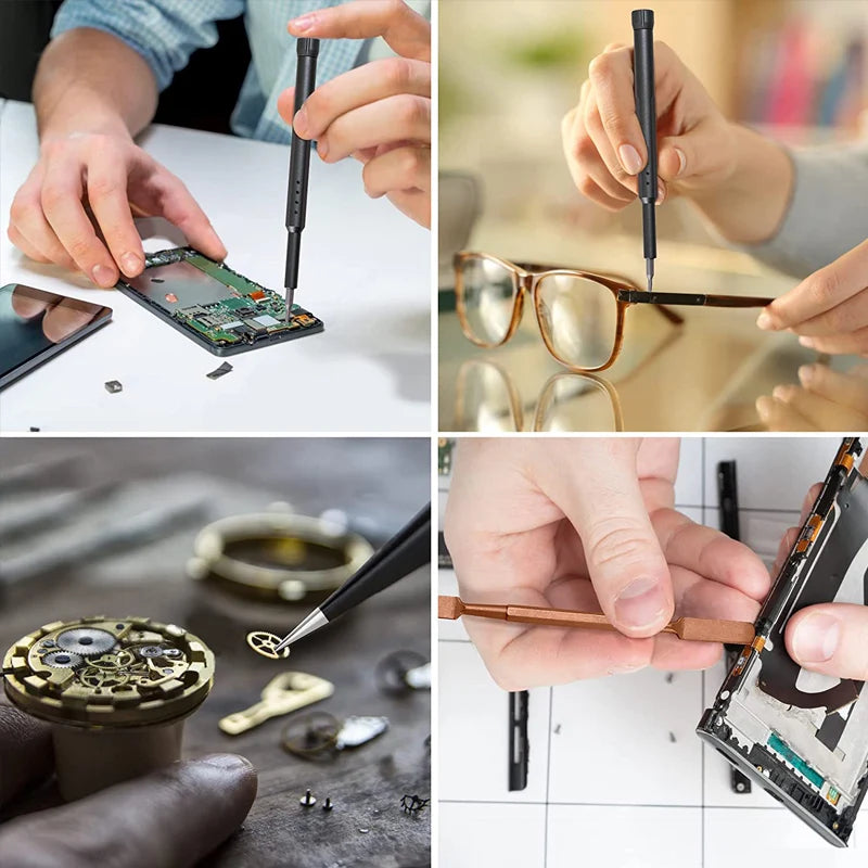 45 in 1 Precision Screwdriver Set Multifunctional Hand Repair Tool Magnetic Torx Phillips Screw Bits for iPhone Camera Glasses