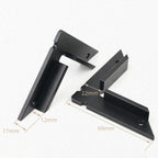 2PCS Right Angle Clamps Right Angle Clamps 90 Degree Positioner Squares Woodworking Aluminium Alloy 90-degree Angle Positioner